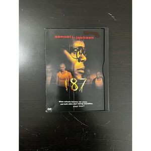 One Eight Seven 187 DVD 1997 Samuel L Jackson Warner Home Video Snap Case
